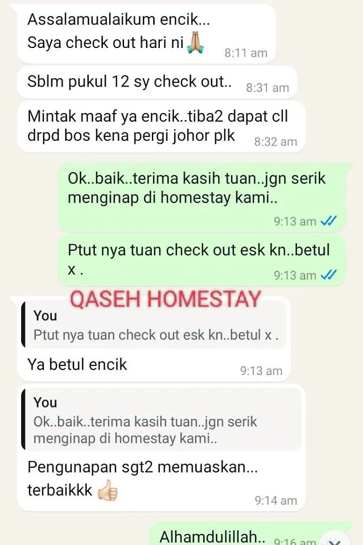 Casa vacanze Qaseh Homestay Malacca